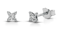 Boucles d'oreilles PG Gioielli Femme in Or blanc Diamante 0.09 Ct ORTIP/2 - ORTIP/2